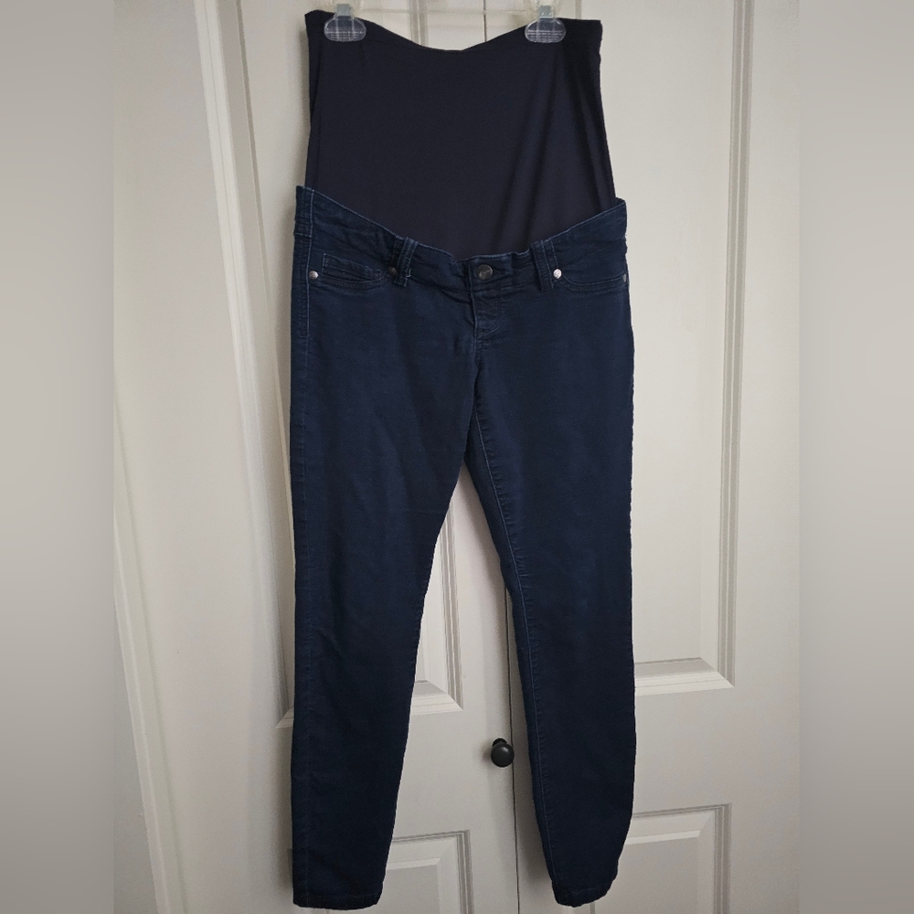 THYME Maternity Skinny Jeans Dark Denim Sz S